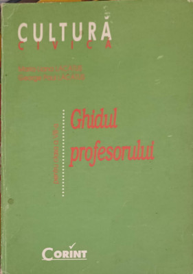 CULTURA CIVICA. GHIDUL PROFESORULUI PENTRU CLASA A VIII-A-MARIA LIANA LACATUS, GEORGE-PAUL LACATUS-239283 foto