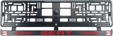 Set 2 bucati, suport numar inmatriculare Carbon, Seat I, Autohelix MSA