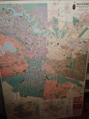 Harta orasului Bucuresti, scara 1 : 15.000 foto