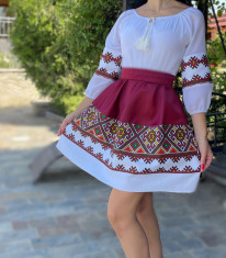 Rochie Traditionala stilizata cu Laura 4 foto