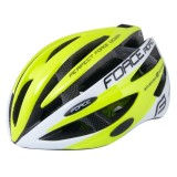 Casca Force Road fluo/alb L-XL (58-63 cm) Ultimate FactoryBikes