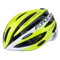 Casca Force Road fluo/alb L-XL (58-63 cm) Ultimate FactoryBikes foto
