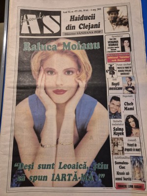 ziarul formula as 30 iulie - 6 august 2001 - raluca moianu , formatia kripton foto