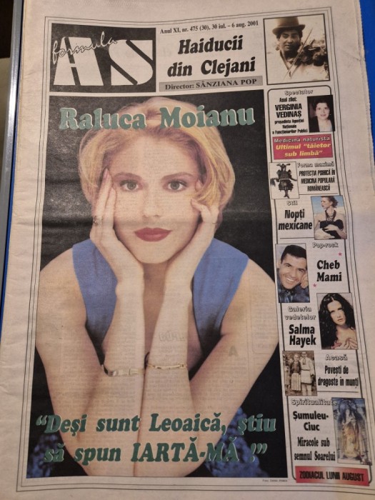 ziarul formula as 30 iulie - 6 august 2001 - raluca moianu , formatia kripton