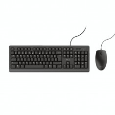 Kit tastatura si mouse Trust TKM-250 Black foto