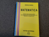 MIRCEA GANGA MATEMATICA PENTRU CLASA A X A /PROBLEME REZOLVATE