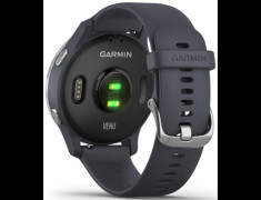 Smart watch garmin venu black/slate seu smart notifications music player controls and storage garmin pay foto