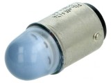 Lampă LED albastră 230V BA15D