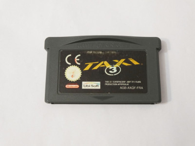 Joc Nintendo Gameboy Advance GBA - Taxi 3 foto