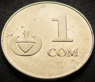 Moneda 1 SOM - REPUBLICA KYRGYZSTAN, anul 2008 * cod 4050 A foto