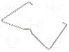 Clema de prindere, {{Montare}}, pentru relee {{Serie releu}}, {{Numarul de pini}} pini, RELPOL - MH16-2