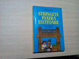 STRINGETI PIATRA LUCITOARE Limba Romana V -a - Tamara Cazacu - 1996, 272 p., Alte materii, Clasa 5