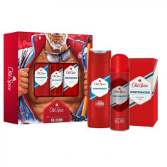 OLD SPICE - SET 3 PRODUSE: GEL DUS, BODY SPAY SI AFTER SHAVE - WHITEWATER foto