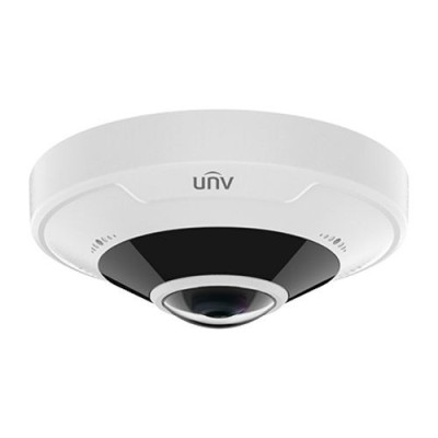 Camera IP, 5 MP, FISHEYE, lentila 1.4mm, 2xMicrofon, IR 10m, ONVIF, IK10, IP66 - UNV IPC815SB-ADF14K-I0 SafetyGuard Surveillance foto
