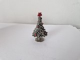Miniatura Brad de Craciun - din Argint -Piesa de Colectie