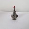 Miniatura Brad de Craciun - din Argint -Piesa de Colectie