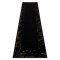 Modern GLOSS covor, traversa 408C 86 Cadru stilat, glamour, art deco negru / aur, 70x200 cm
