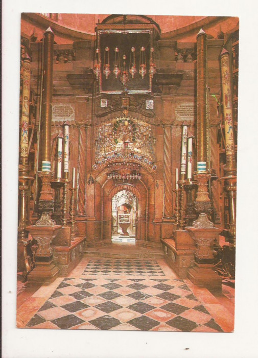 FS4 - Carte Postala - ISRAEL - Jerusalem, Chapel of the Angel , necirculata