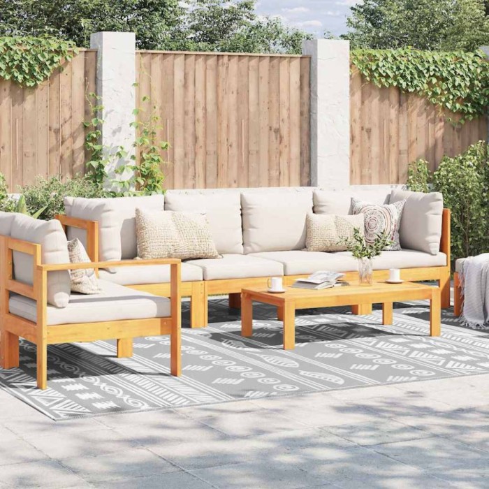 Covor de exterior Gri 300 x 400 cm PP
