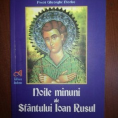 Noile minuni ale Sfantului Ioan Rusul- Ioan Vernezea, Gheorghe Nicolae