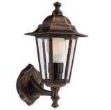 Aplica exterior London 6101C, orientare in sus, 1 x E27, cupru, clasic