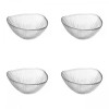Set boluri, 4 piese, 310 ml, Sticla, Transparent