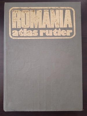 ROMANIA ATLAS RUTIER 1981 foto