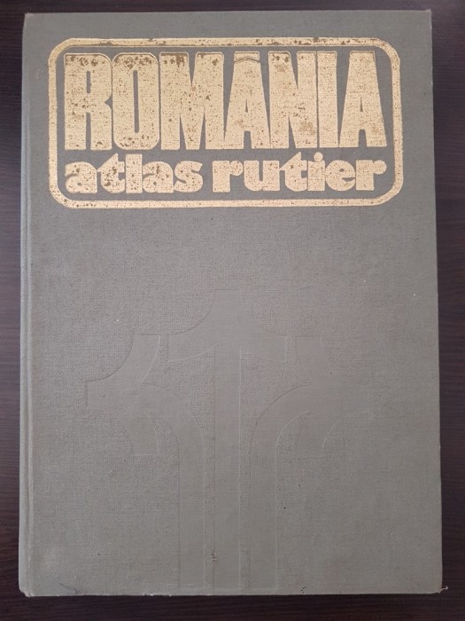 ROMANIA ATLAS RUTIER 1981