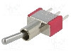 Intrerupator basculant, 2 pozitii, mod comutare ON-ON, SPDT, IC SWITCHES - IC1101T1B2M2QE