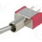 Intrerupator basculant, 2 pozitii, mod comutare ON-ON, SPDT, IC SWITCHES - IC1101T1B2M2QE