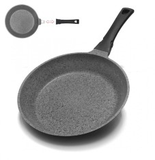 Tigaie cu maner detasabil acoperita cu granit TS-1444, 26 cm foto