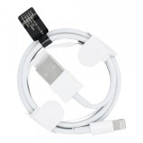 Cablu Date si Incarcare USB-A - Lightning OEM HD5, 18W, 1m, Alb, Apple