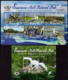 COOK ISLAND 2019 FAUNA DIN PARCUL NATIONAL ATOL SUWAROW PASARI CRABI, Nestampilat