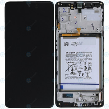 Samsung Galaxy M52 5G (SM-M526B) Capac frontal al modulului de afișare + LCD + digitizer + baterie GH82-27122A foto