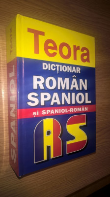 Dictionar roman-spaniol / spaniol-roman - Cristina Haulica / Eleodor Focseneanu foto