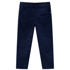 Pantaloni pentru copii, bleumarin închis, 128