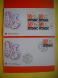 HOPCT PLIC FDC S NR 287 SET 2 FDC SURSE NOI DE ENERGIE 1981 -ONU NATIUNILE UNITE 1982 -BIROUL DIN GENMEVA -ELVETIA