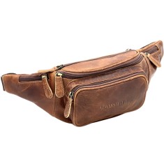 Borseta din Piele Naturala pentru Barbati, Always Wild, Purtare Talie sau Crossbody