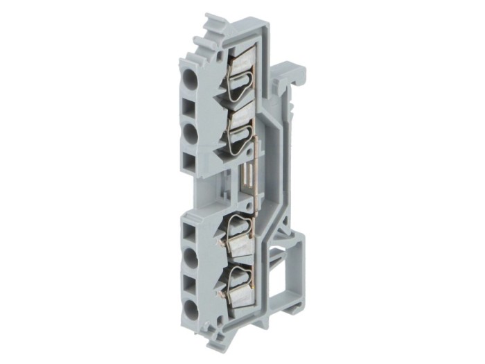 Conector Șine 2.5mm&sup2; 4 Borne 800V
