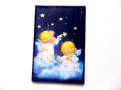 Magnet frigider cu ingerasi 47082 foto