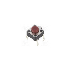 Microintrerupator, 6x6x3.4mm, OFF-(ON), SPST-NO, PANASONIC - EVQPBG05R