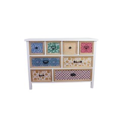 Comoda lemn multicolor 100 x 34 x 75 cm