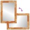 Seturi de baie 2 buc. natural Lemn de mango solid - 13