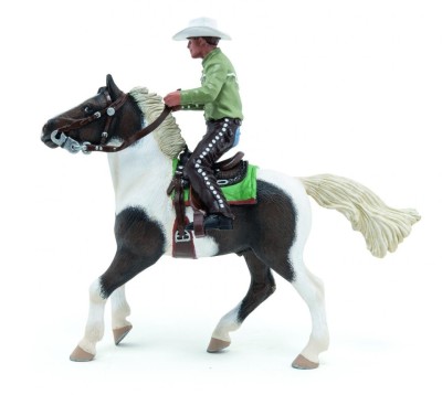 PAPO FIGURINA COWBOY SI CALUL SAU foto