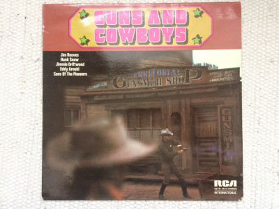 guns and cowboys disc vinyl lp selectii muzica country folk RCA germany rec. VG+ foto
