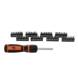 Surubelnita Izolata Beta cu Buton Reglare, 233mm, Fixare 1/4