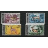 MONGOLIA 1984 FAUNA ANIMALE SALBATICE CERBI