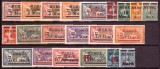 Lot 21 Timbre Memel 1920-1923 - Valori Mari tip Merson, Poștă Aeriană, 100 Mark, 80 Mark, Neștampilate