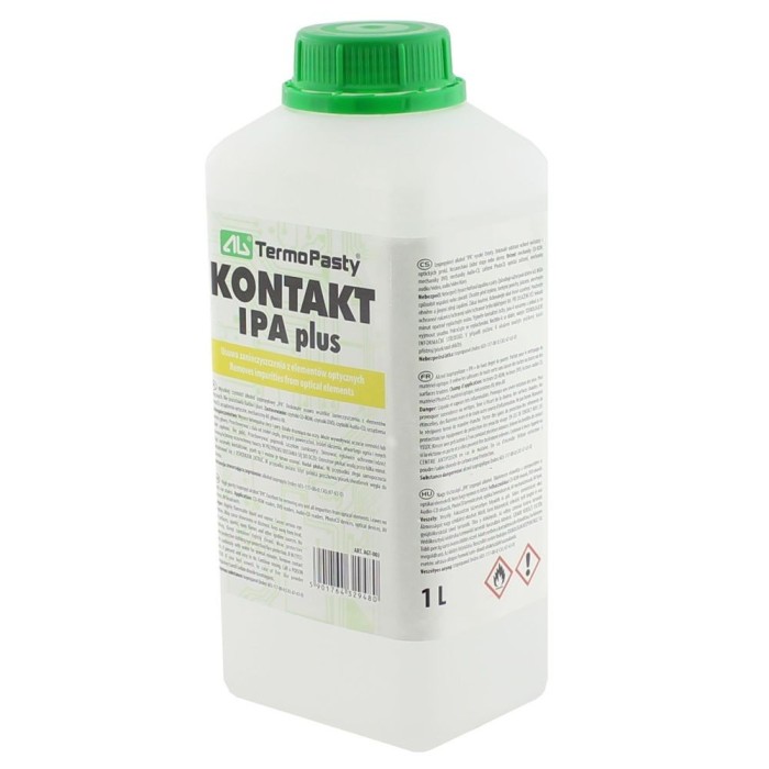 Solutie de curatat cu alcool izopropilic, IPA PLUS 1L, AG Termopasty - 400531 Solutie de curatat cu alcool izopropilic, IPA PLUS 1L, AG Termopasty - 400531