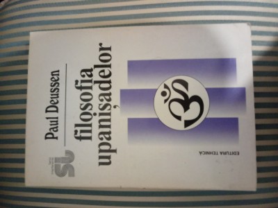 Paul Deussen Filosofia Upanisadelor foto
